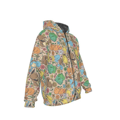 Sleeping Starters (Brown) Pattern Hoodie