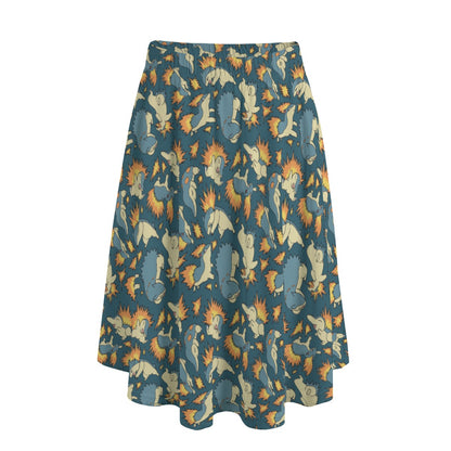 Typhlosion Blue Skirt