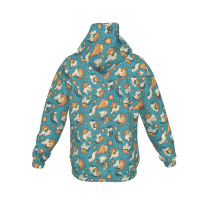 Cyndaquil Pattern Hoodie