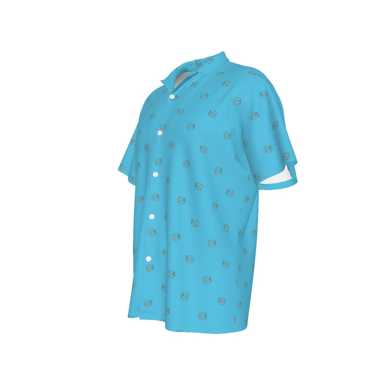 Totodile Button Shirt