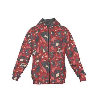 Charizard (Shiny Red) Pattern Hoodie