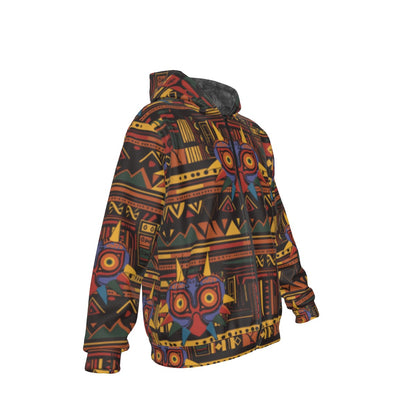 Zelda Majora’s Mask (Red) Pattern Hoodie