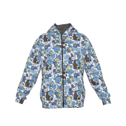 Blastoise (White) Pattern Hoodie