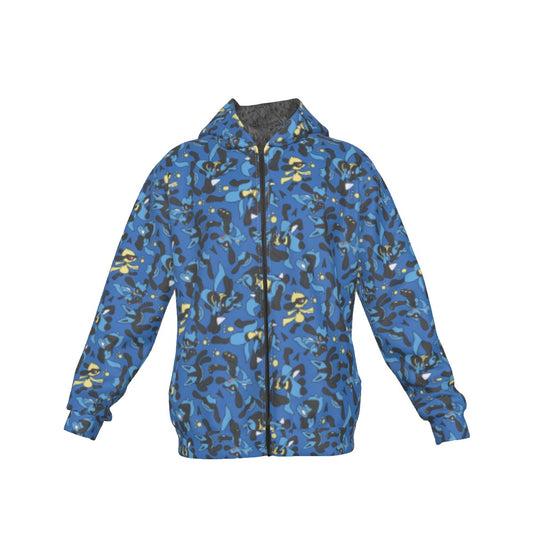 Lucario Pattern Hoodie