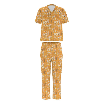 Arcanine Scrubs