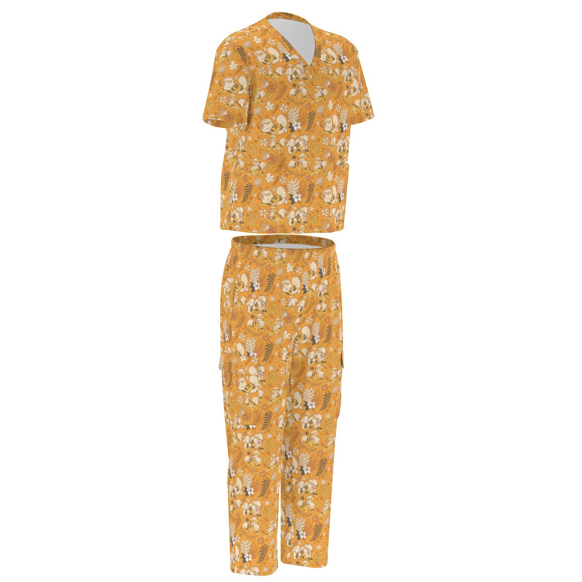 Arcanine Scrubs