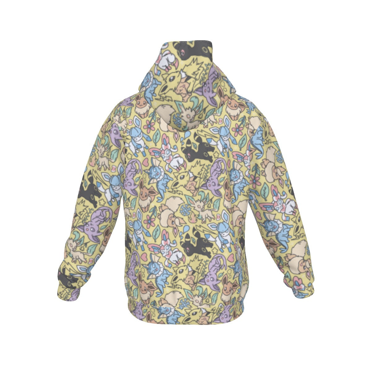 Eeveelutions (Yellow) Pattern Hoodie