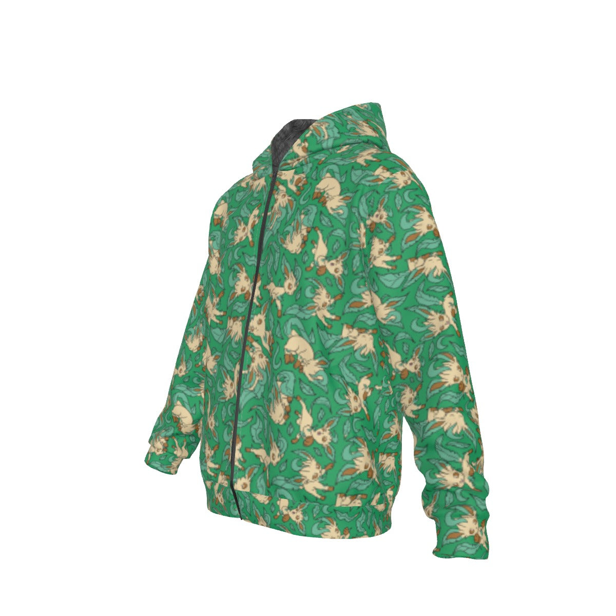 Leafeon Pattern Hoodie