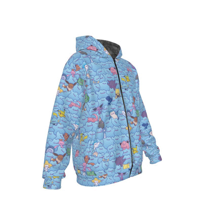 Ditto (Blue) Pattern Hoodie