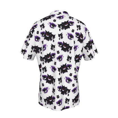 Gengar Evolution Button Shirt