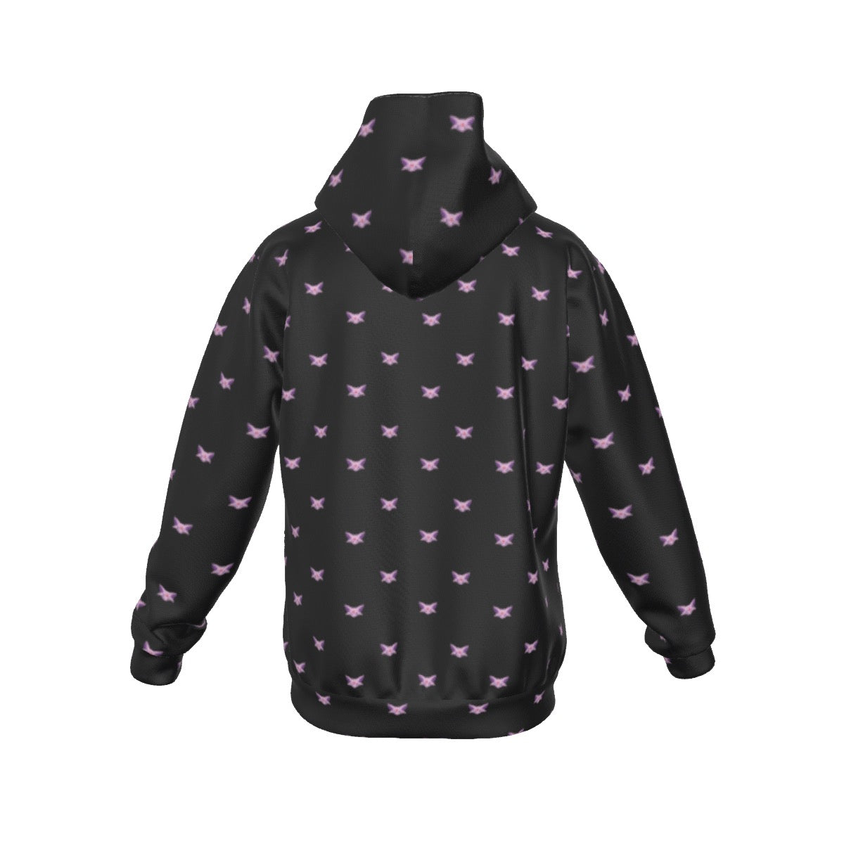 Espeon (Black) Pattern Hoodie