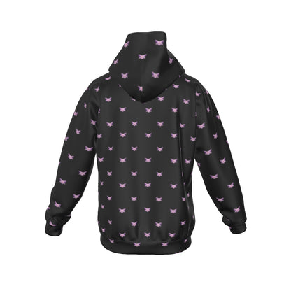 Espeon (Black) Pattern Hoodie