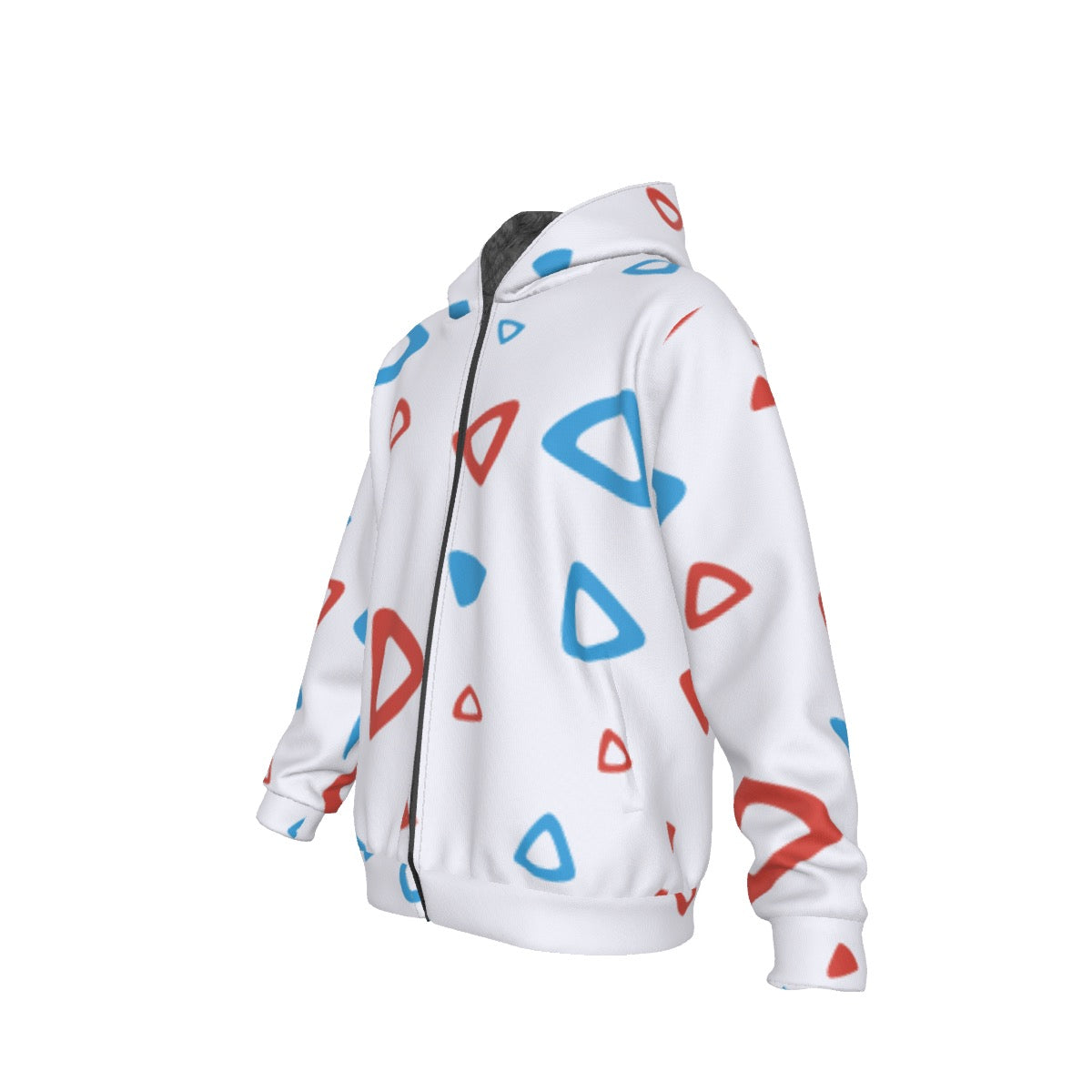 All-Over Print Men's Sherpa Fleece Zip Up Hoodie – QualityPatch