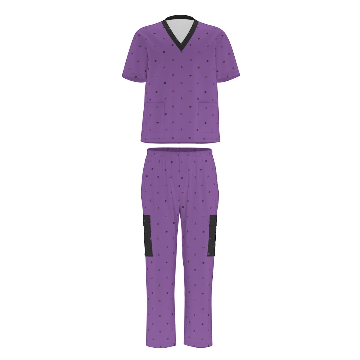 Ghost (Purple) Scrubs