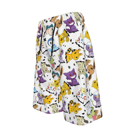 Mimikyu (White) Shorts