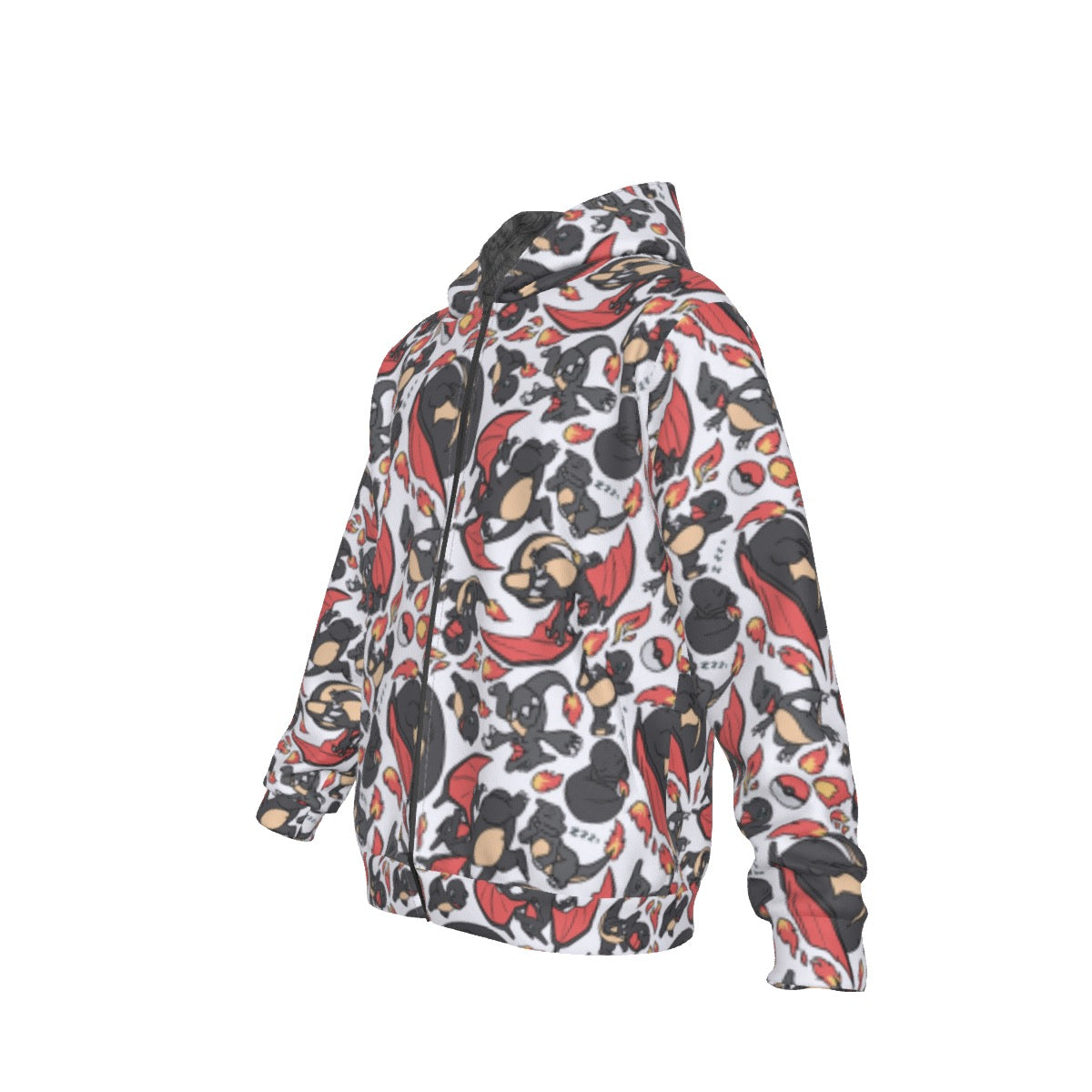 Charizard (Shiny White) Pattern Hoodie