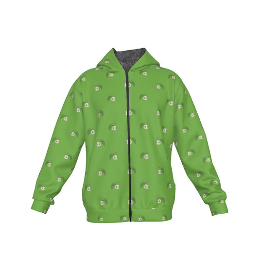 Chikorita Pattern Hoodie