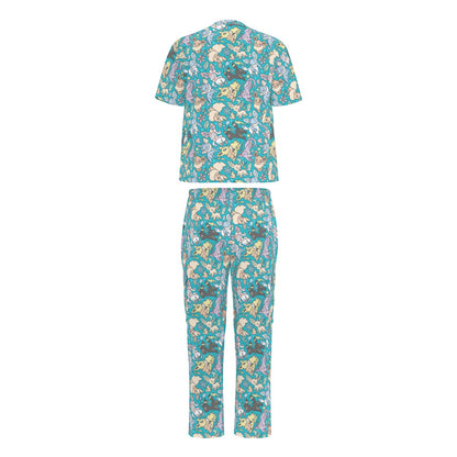 Eeveelution (Teal) Scrubs