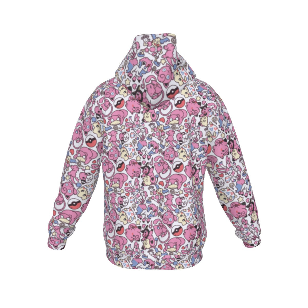 Fairy (White) Pattern Hoodie