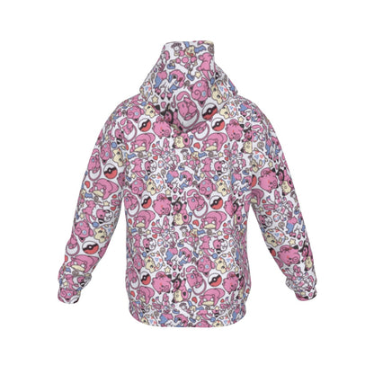 Fairy (White) Pattern Hoodie