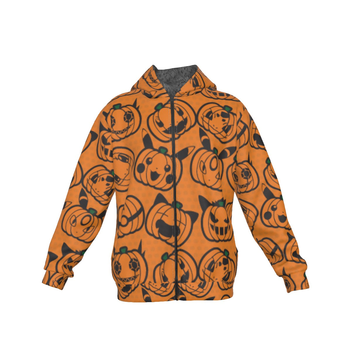 Halloween (Orange) Pattern Hoodie