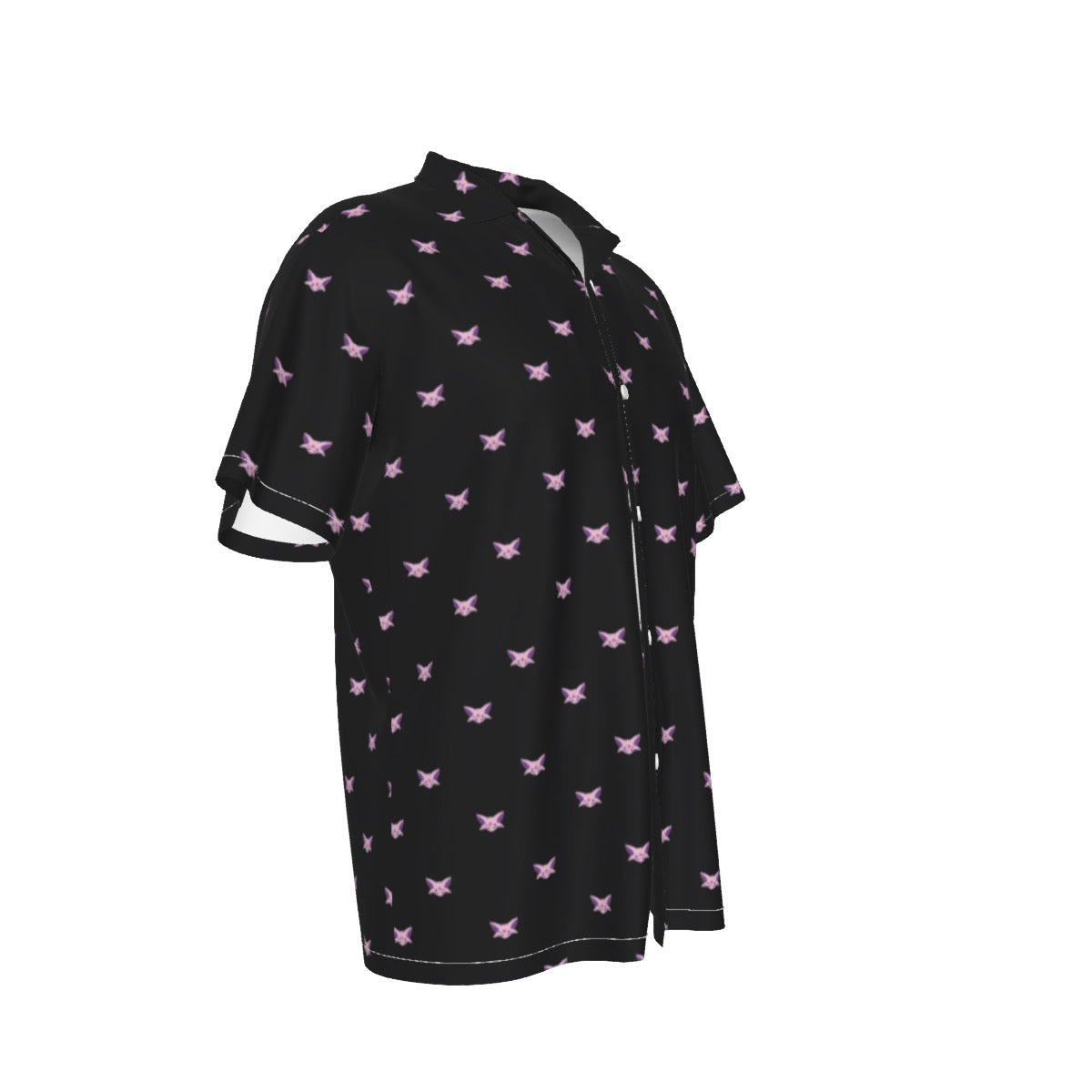 Espeon (Black) Button Shirt