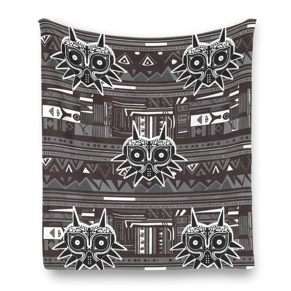 Zelda Majora’s Mask (Black) Blanket