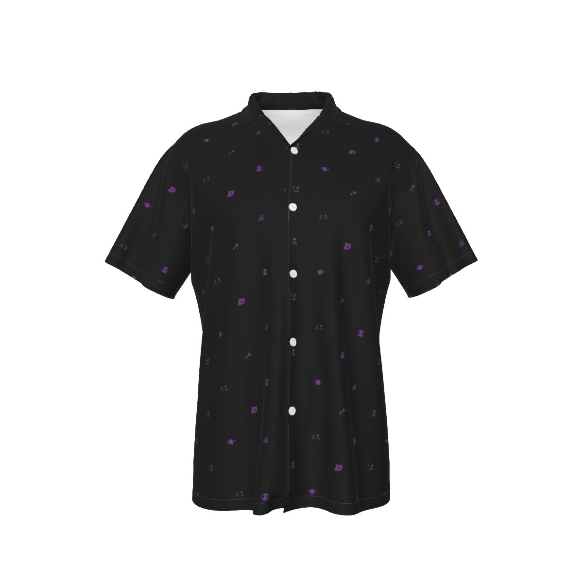 Ghost (Black) Button Shirt