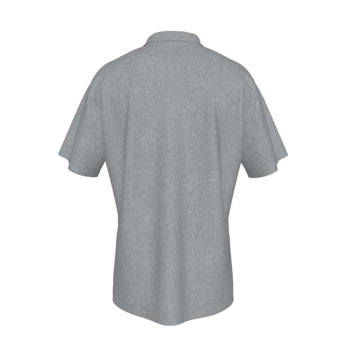 Ghost (Grey) Button Shirt