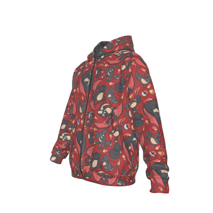 Charizard (Shiny Red) Pattern Hoodie