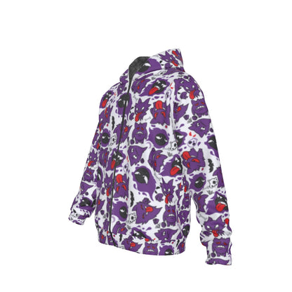 Gengar Pattern Hoodie