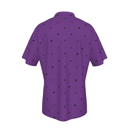 Ghost (Purple) Button Shirt