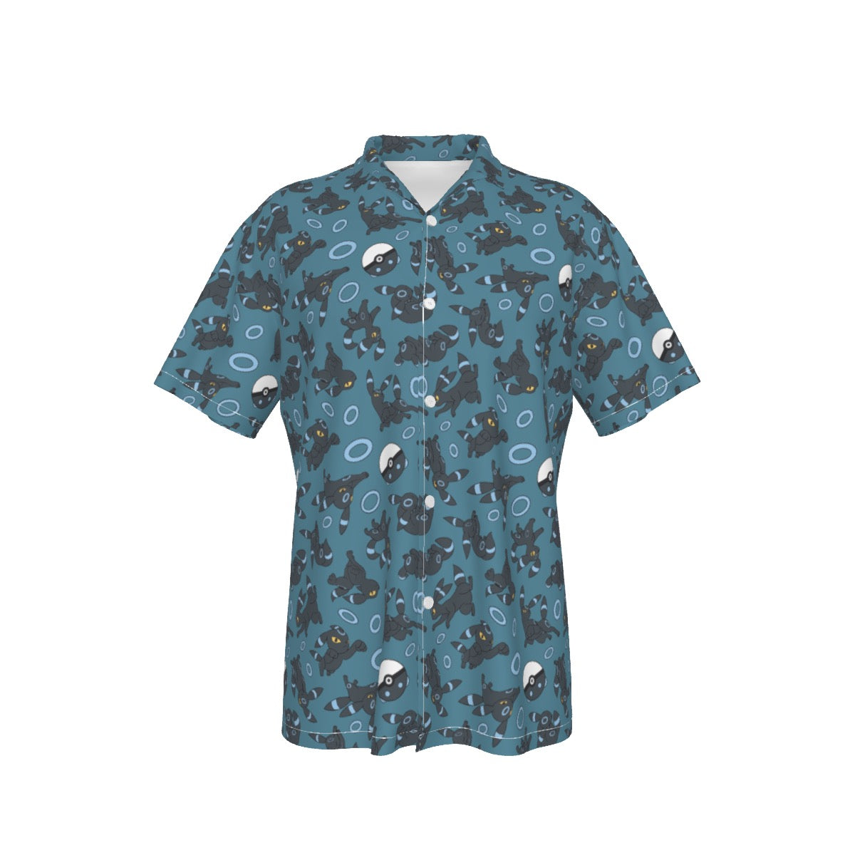 Umbreon (Blue) Button Shirt