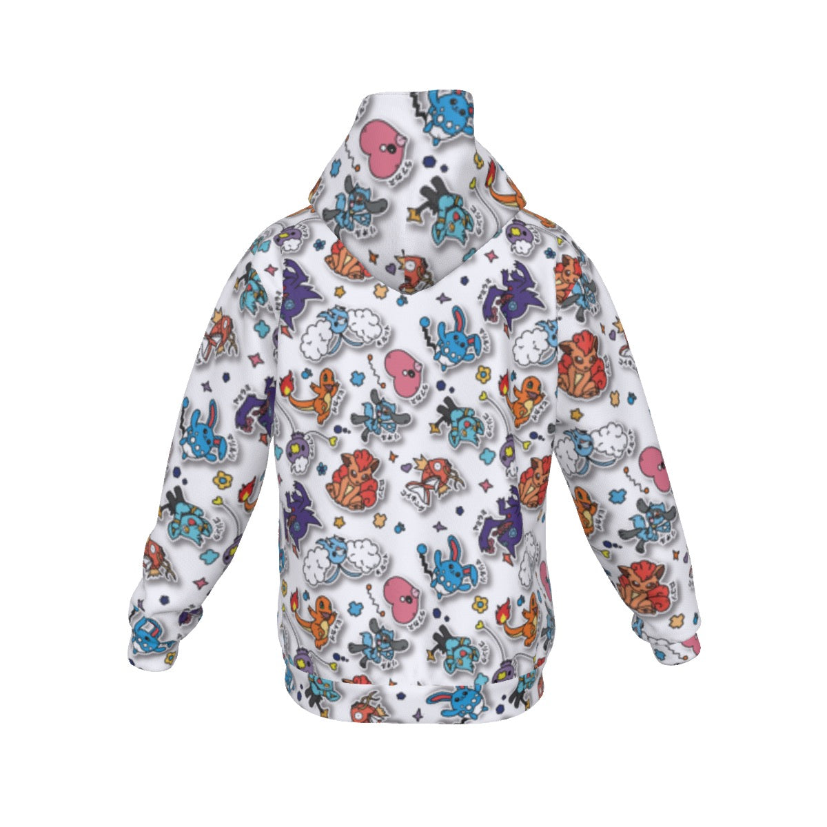 Character Pattern Hoodie