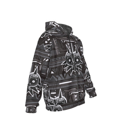 Zelda Majora’s Mask (Black) Pattern Hoodie