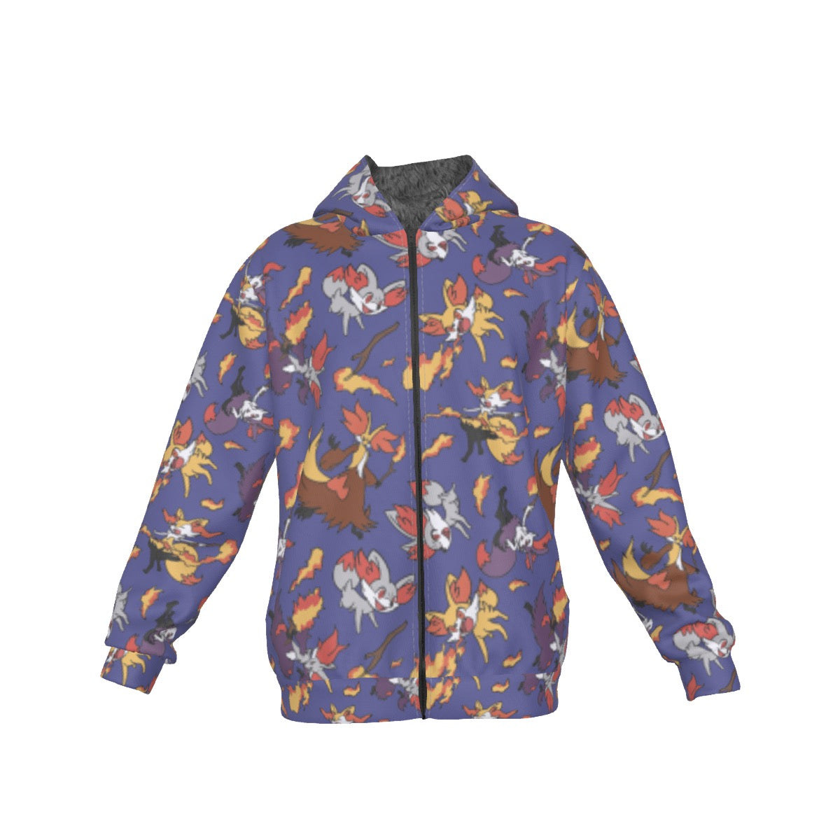 Fennekin Pattern Hoodie