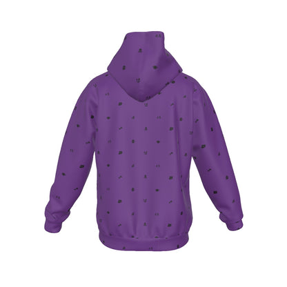 Ghost (Purple) Pattern Hoodie