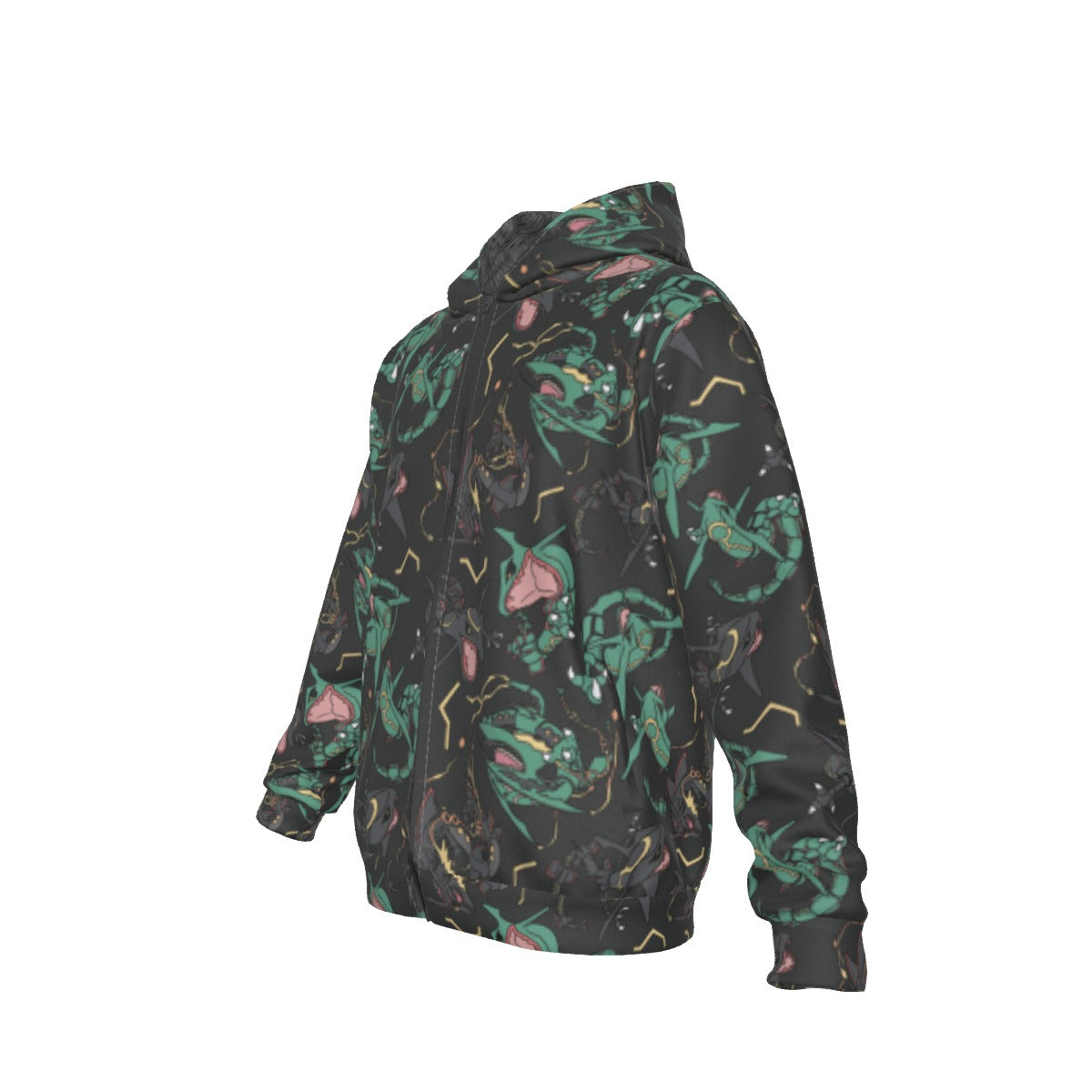 Rayquaza (Mix) Pattern Hoodie