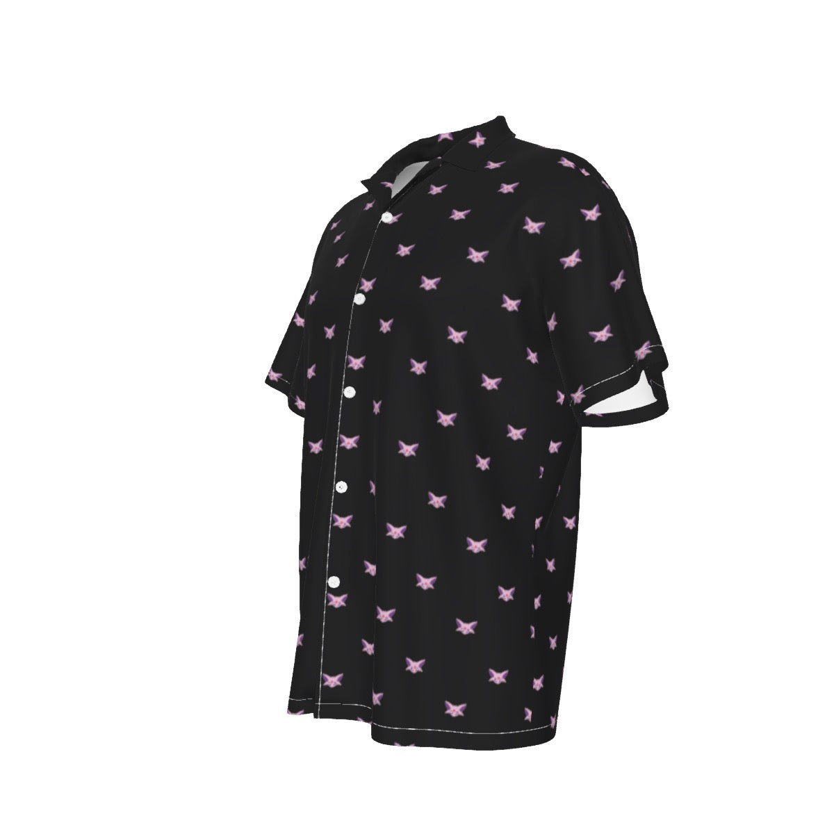 Espeon (Black) Button Shirt