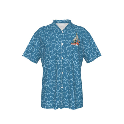 Zelda Wind Waker Hawaiian Button Shirt