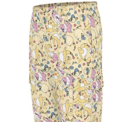 All-Over Print Unisex Scrub Set With Six Pocket