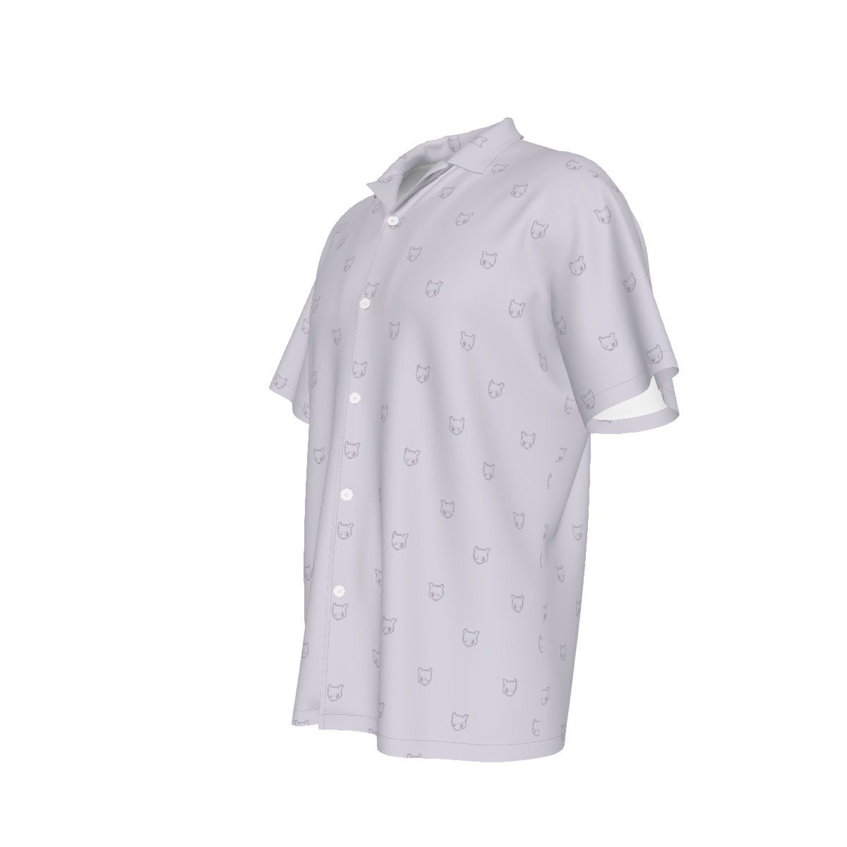 Mewtwo Button Shirt