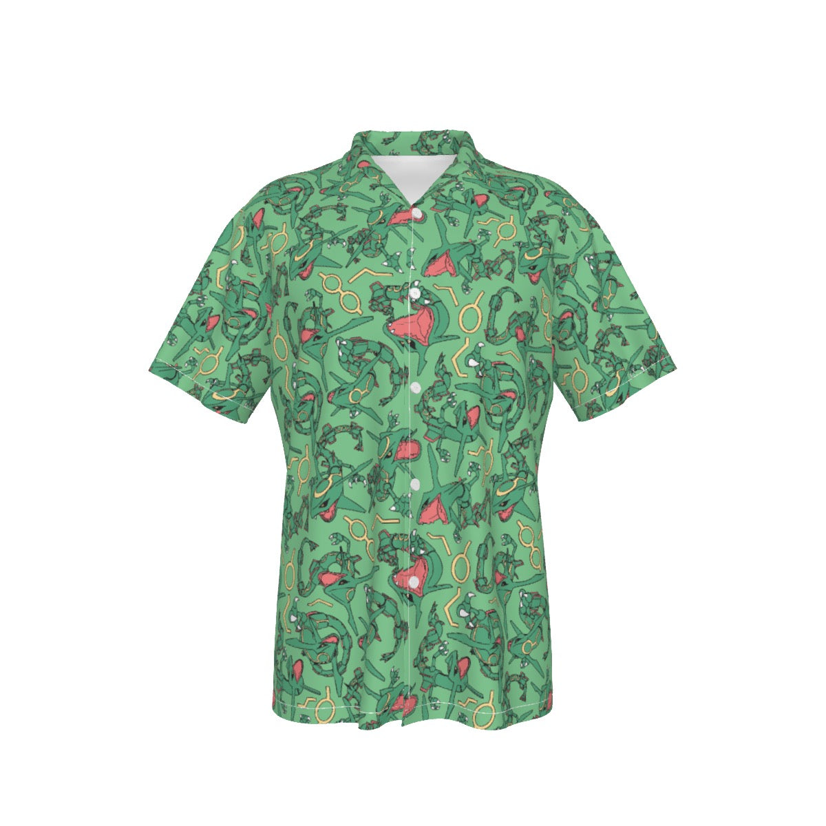 Rayquaza (Green) Button Shirt