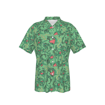 Rayquaza (Green) Button Shirt