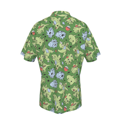 Tyranitar Button Shirt