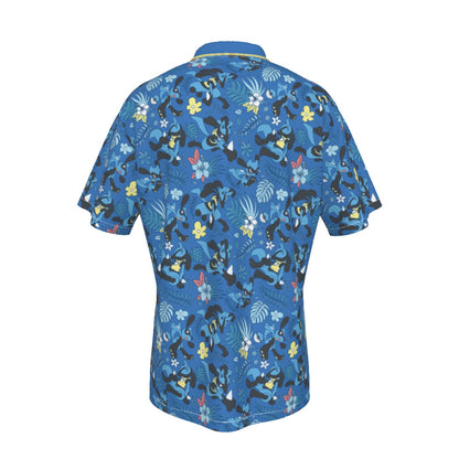 Lucario Hawiian Button Shirt