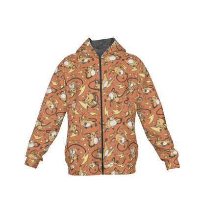 Raichu Pattern Hoodie