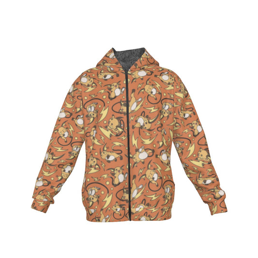 Raichu Pattern Hoodie