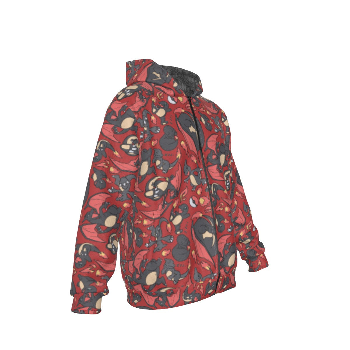 Charizard (Shiny Red) Pattern Hoodie