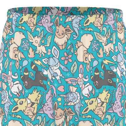 Eeveelution (Teal) Scrubs